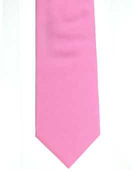 Plain Pink Tie